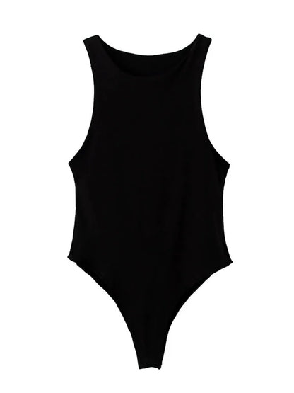 Summer Solid Sexy Bodycon Women Bodysuits Female 4 Color Green Slim Casual Bodysuit Chic Lady Club Short Playsuits Femme