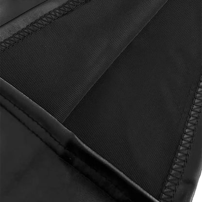 Multipurpose Elastic Mini Short Skirt Women Faux Leather Skirts High Waist for Skater Work Nightclub